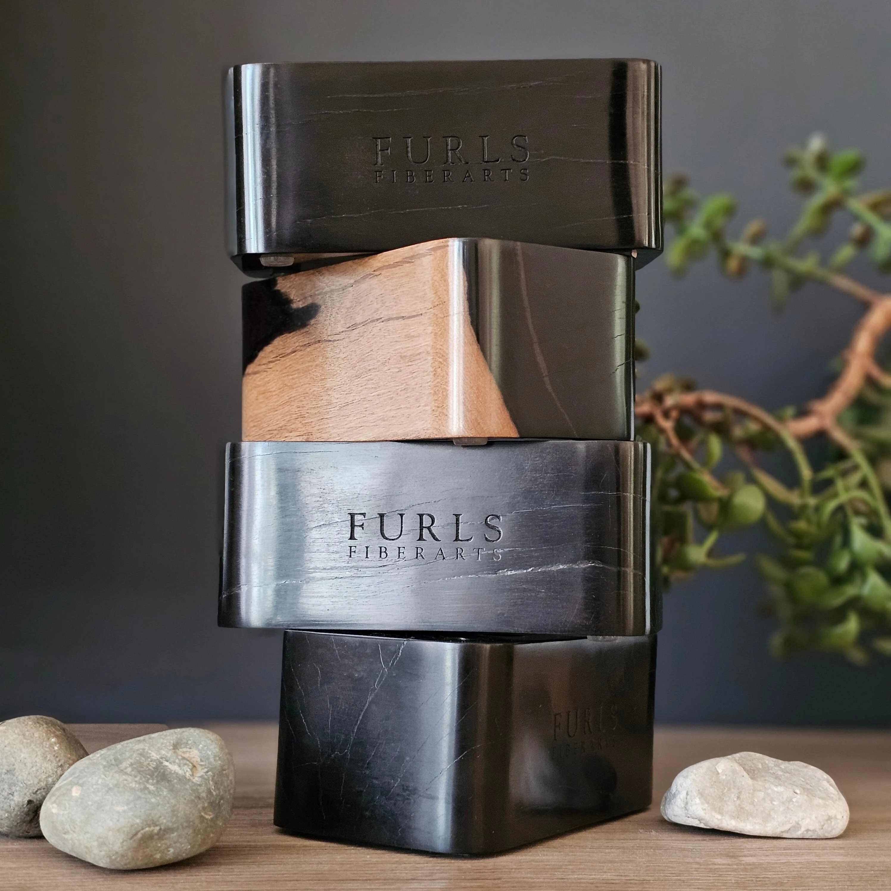 Limited Edition Eight Hook Standing Display in Ebony - Image 5