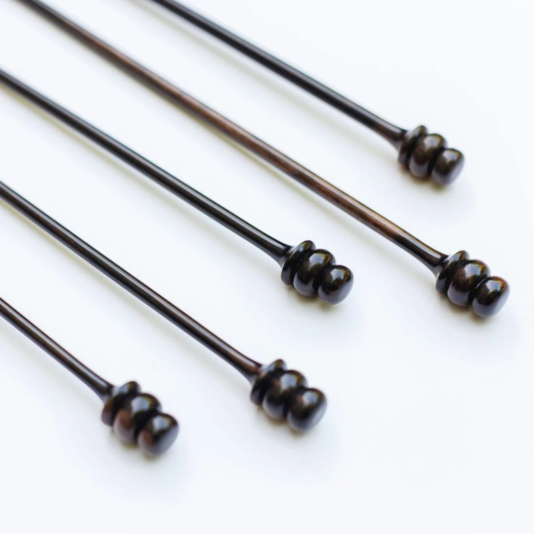 Tunisian Crochet Hook in Ebony - Image 5