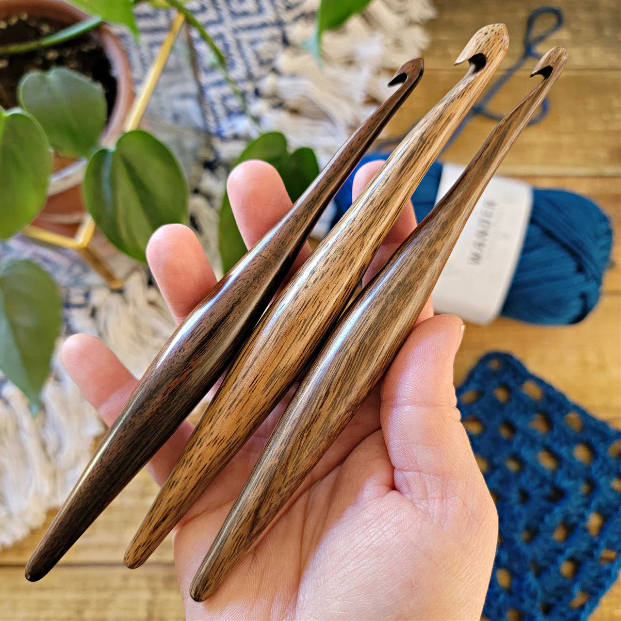 Laurel Streamline Wood Crochet Hooks - Image 4