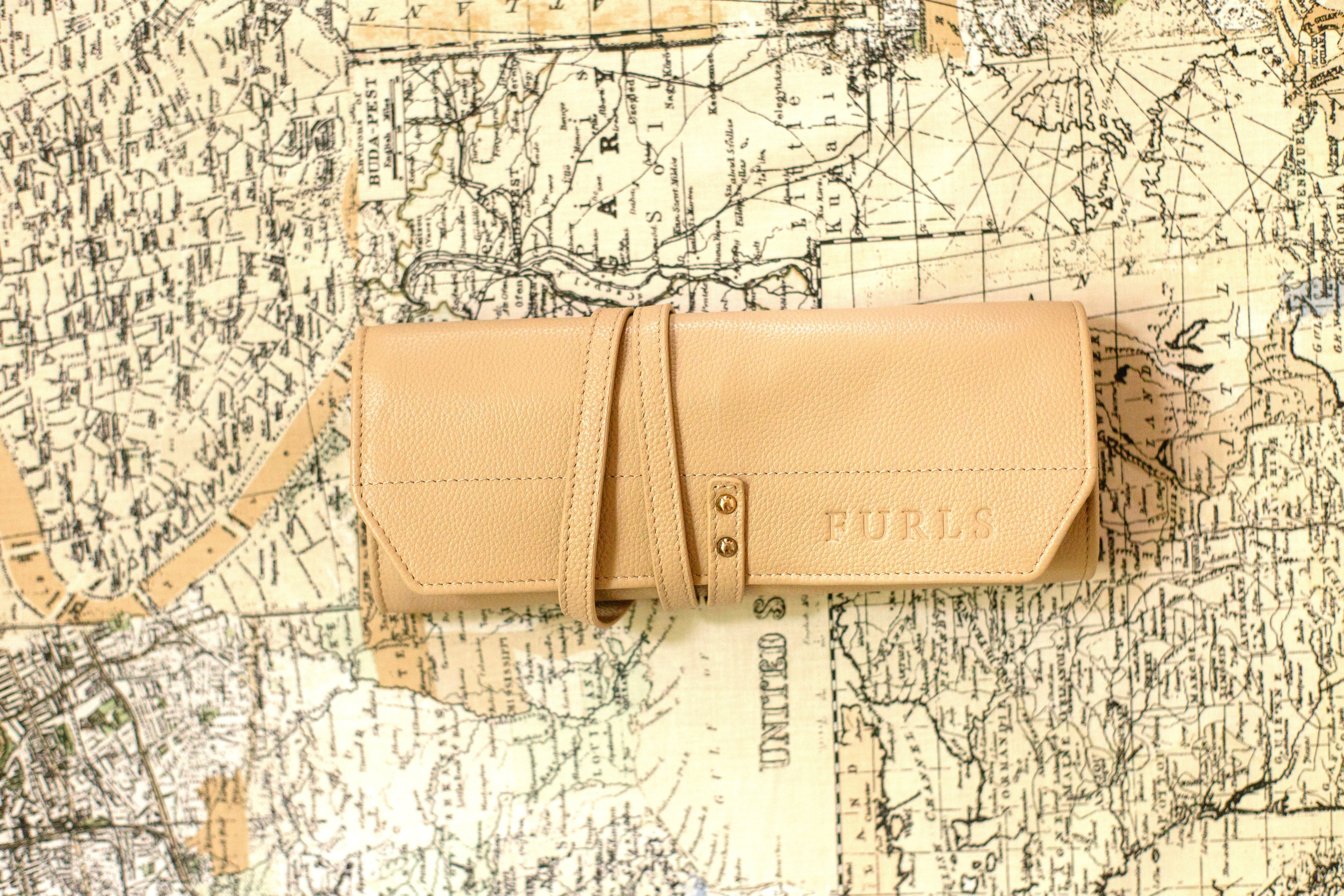 Venture Leather Travel Roll – Crochet Hook Organizer - Image 4