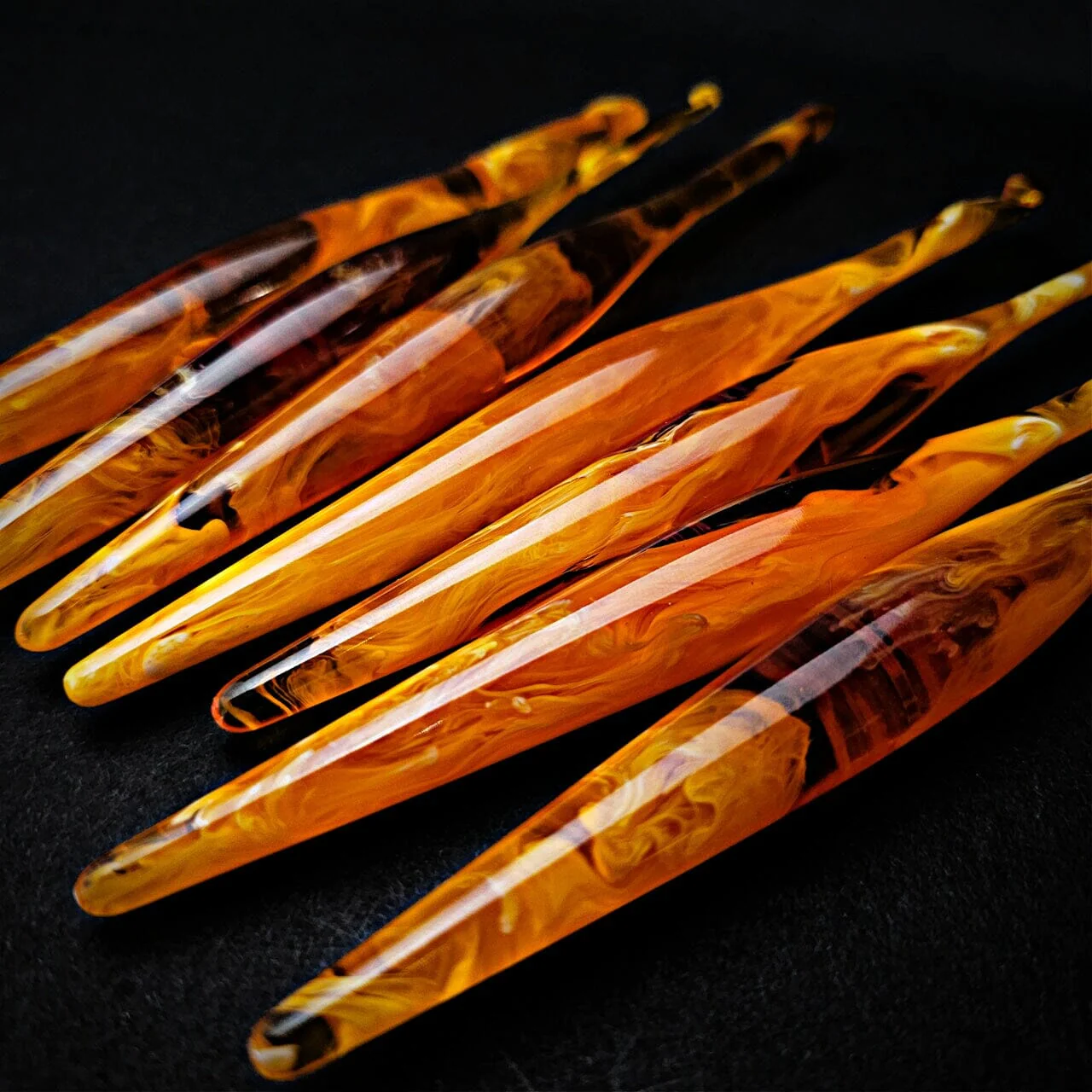 Leo Streamline Zodiac Crochet Hooks - Image 3