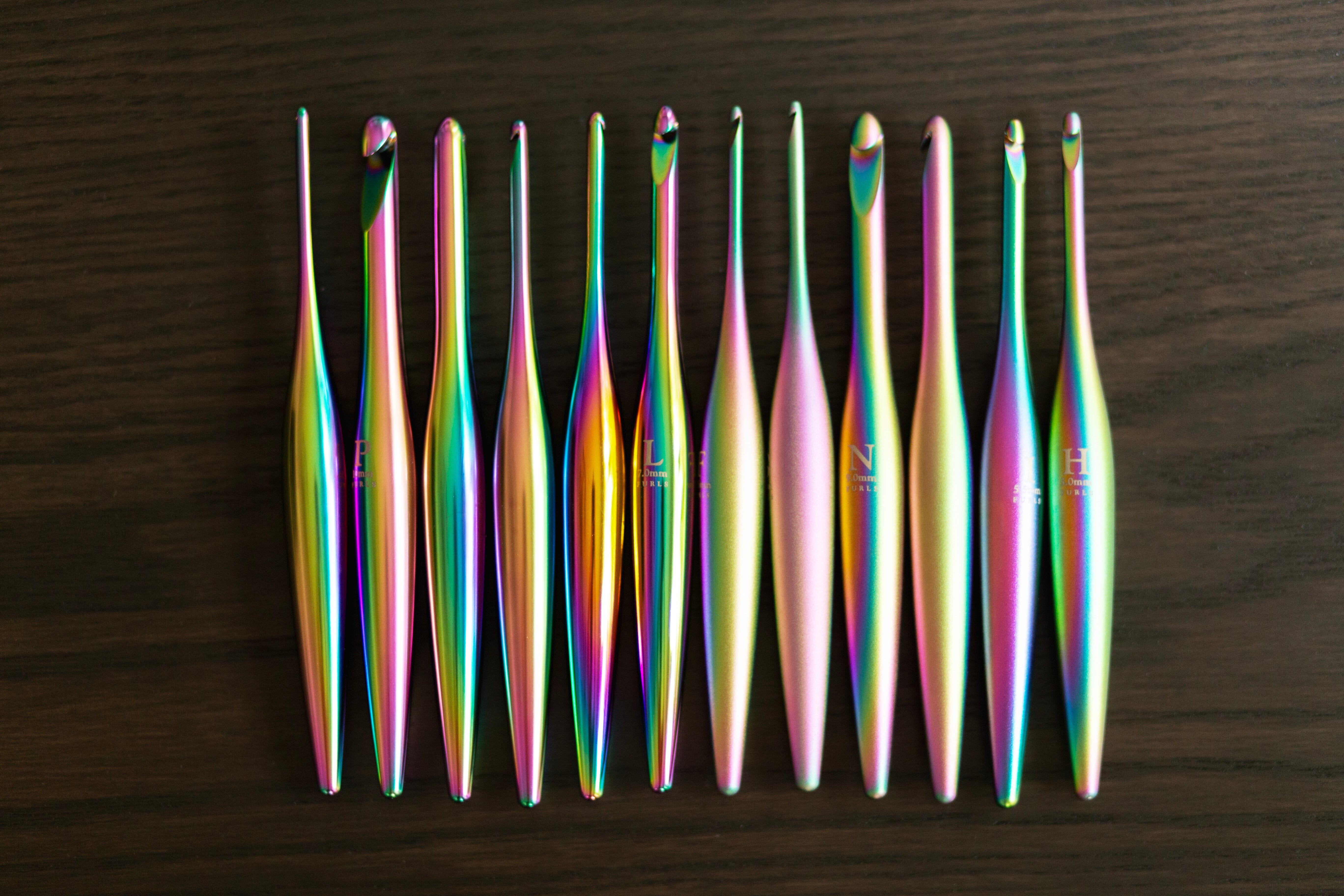 Limited Edition Aura Streamline Metal Crochet Hooks - Image 3