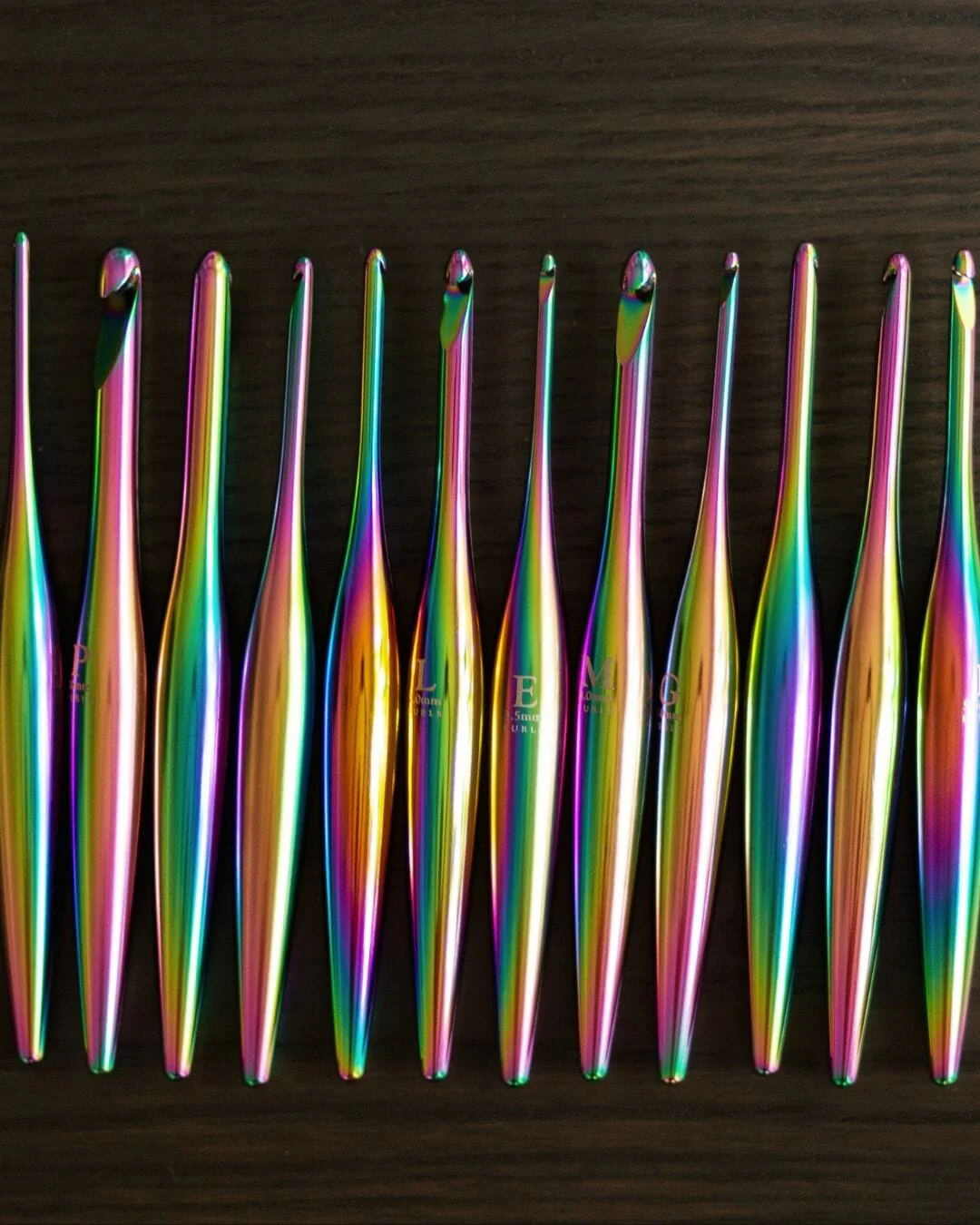 Limited Edition Aura Streamline Metal Crochet Hooks - Image 6
