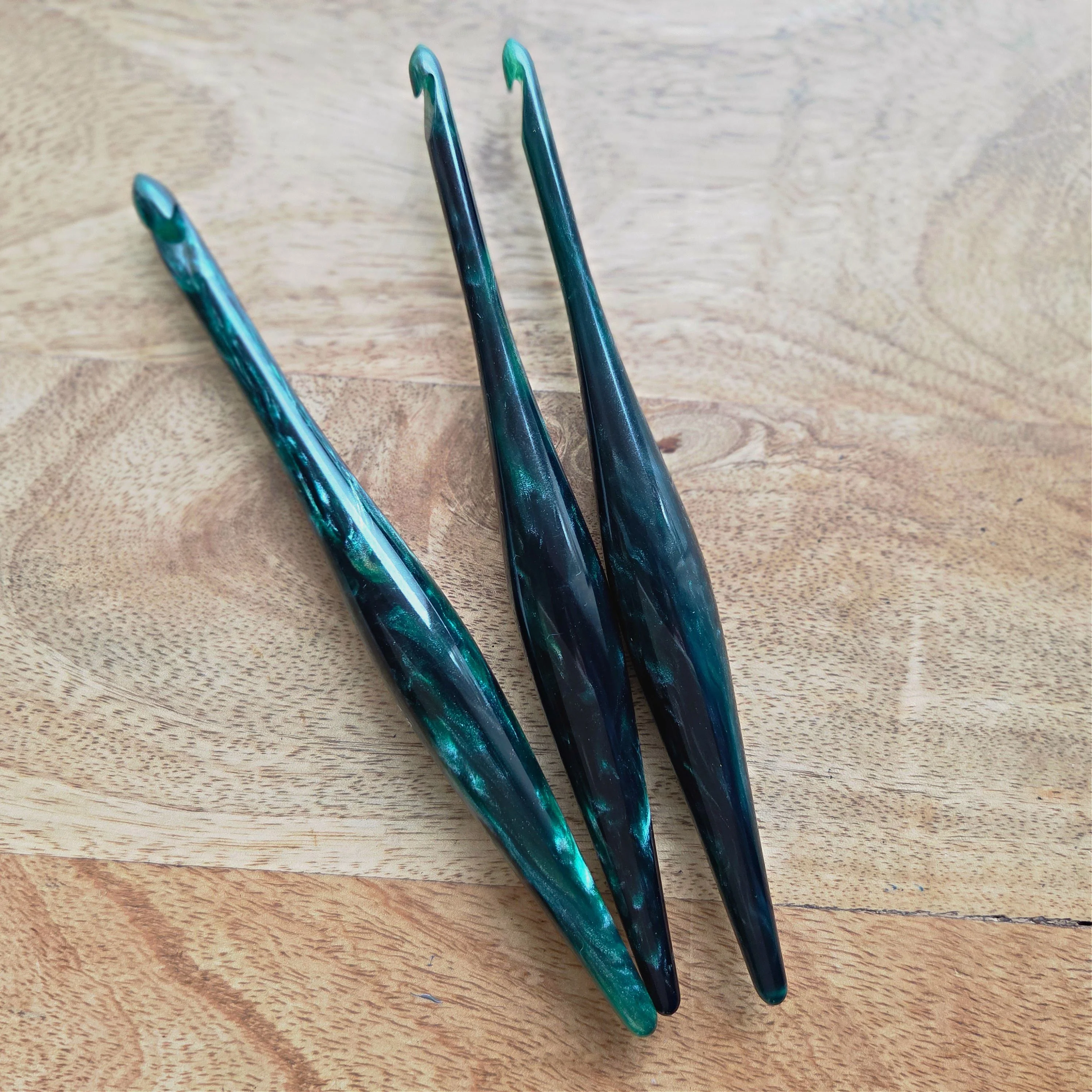 Limited Edition Vixen Streamline Resin Crochet Hooks - Image 3