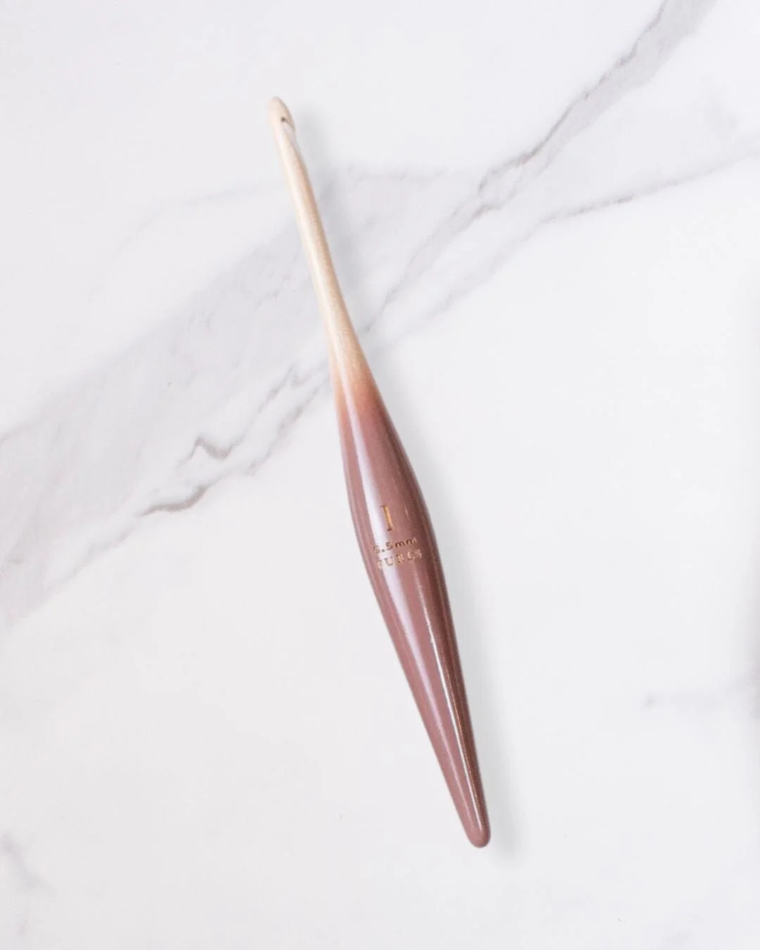 Maple Ombre Streamline Wood Crochet Hooks - Image 8