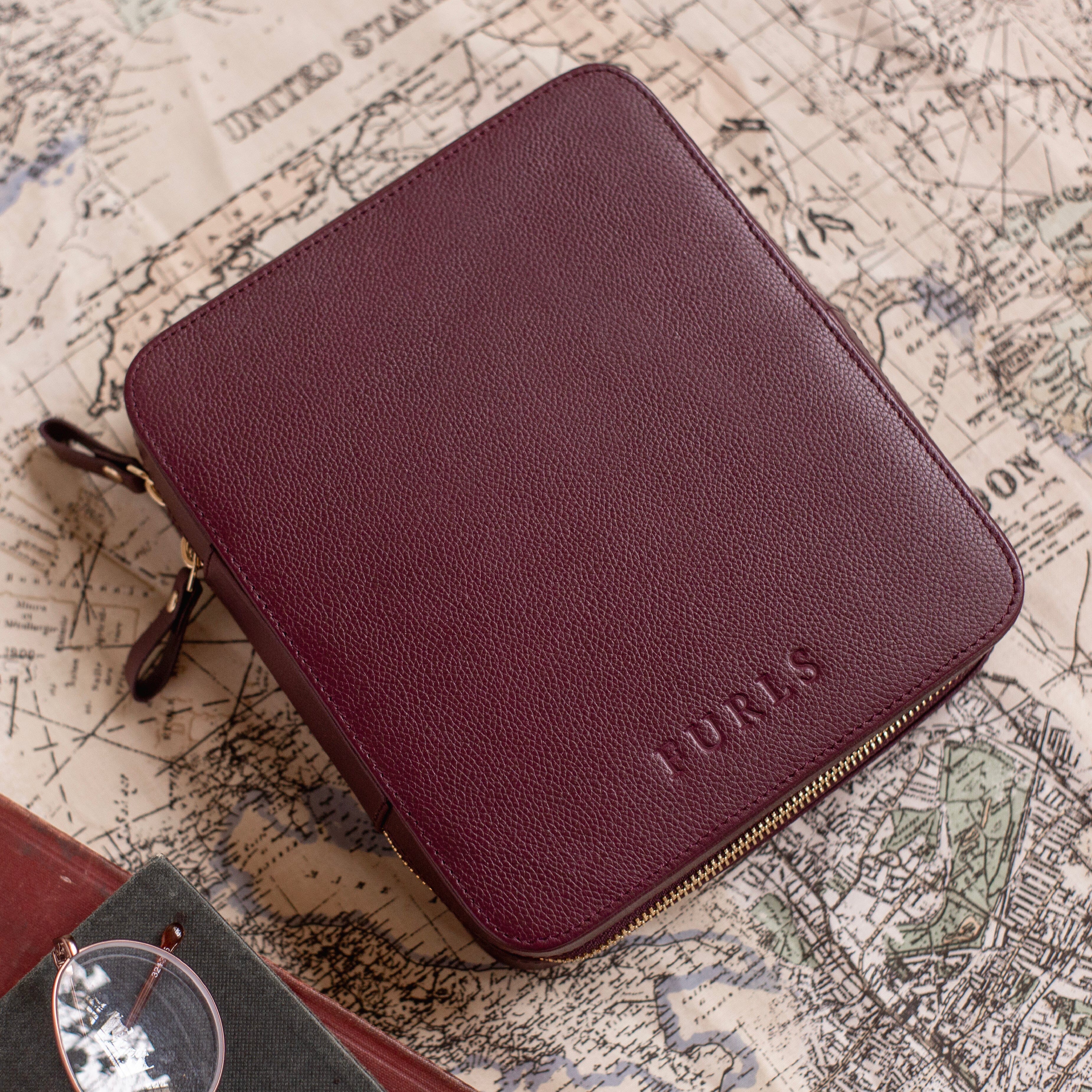 The Safekeep – 10 Hook Leather Travel Case - Image 3