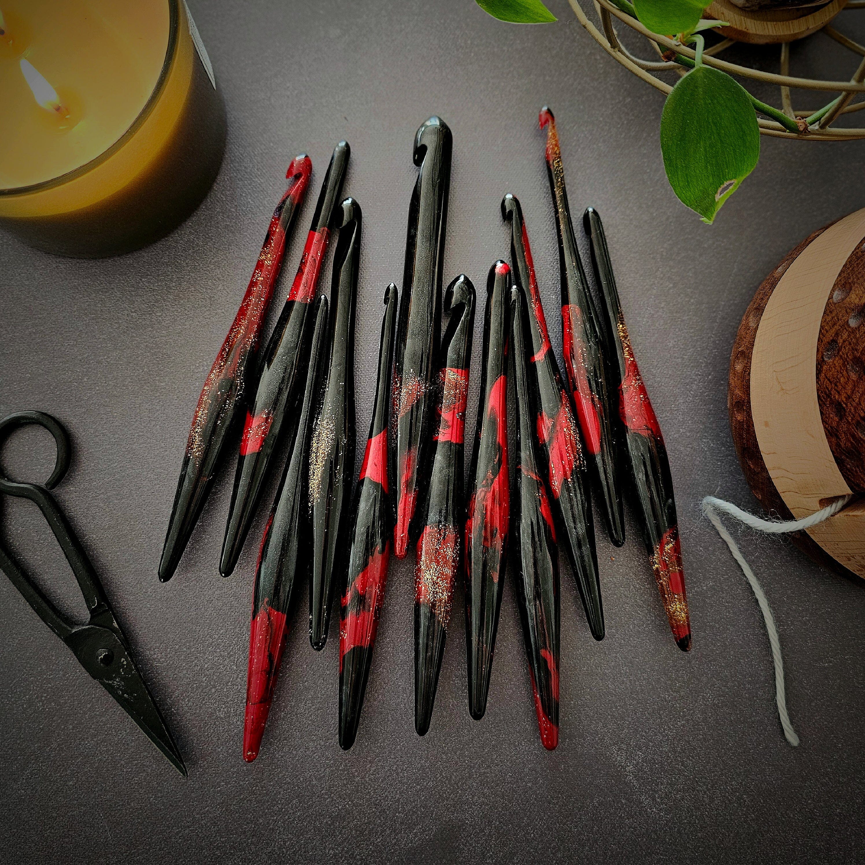 Scorpio Streamline Zodiac Crochet Hooks - Image 3